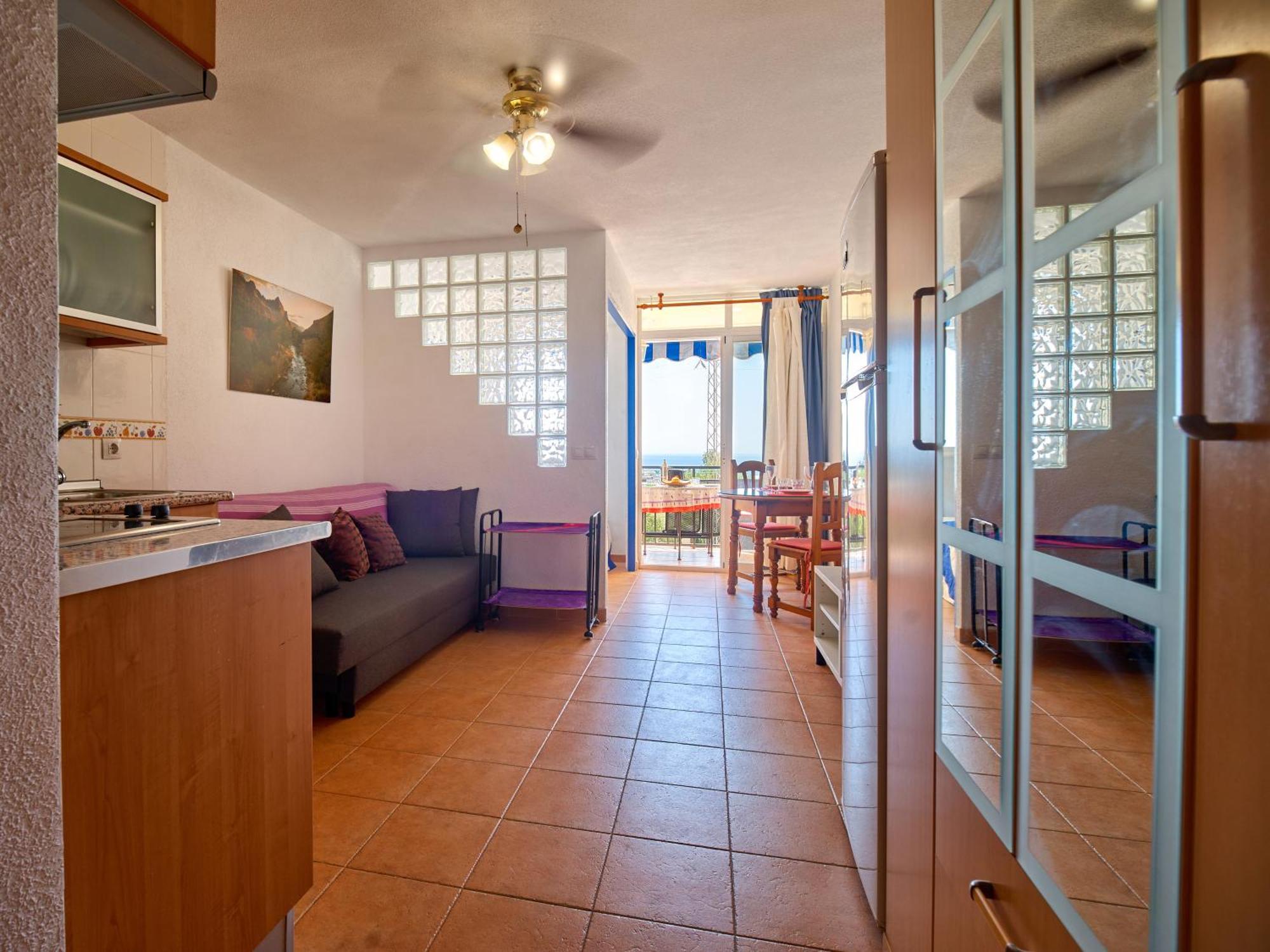 Lovely Studio With Seaview 700M From The Beach La Cala Del Moral Экстерьер фото